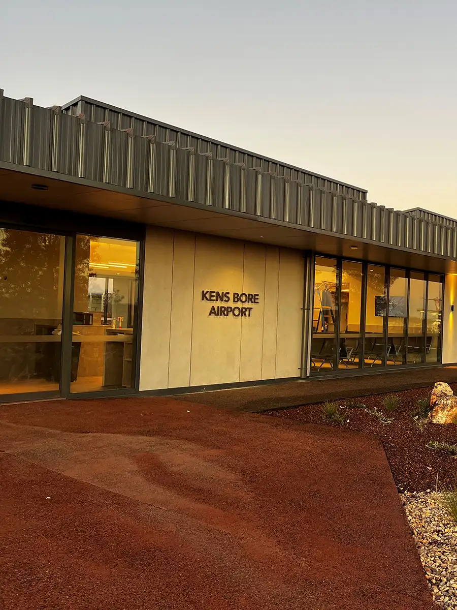 Kens Bore airport build by Vintian Constrruction